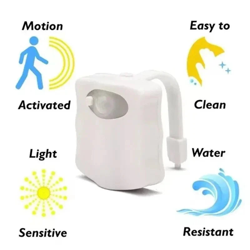 Colour Splash Toilet Light