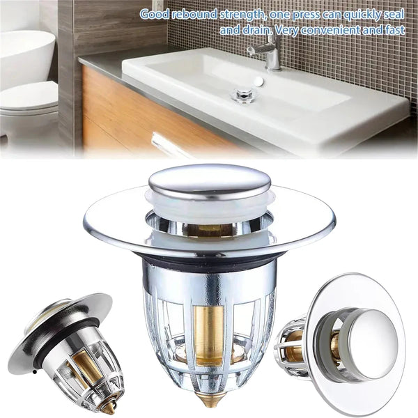 Pop-Up Basin Waste with Filter