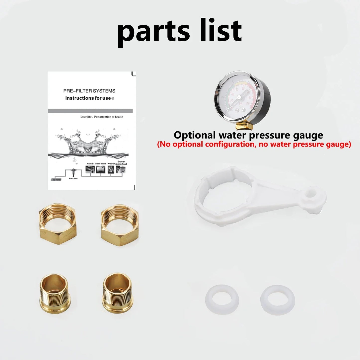 Sediment-Free Water Filter System