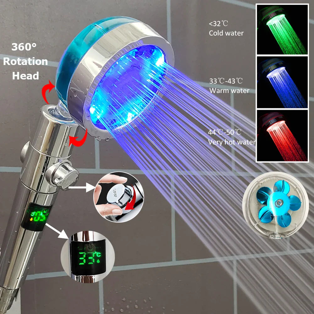 Smart LED Shower Head